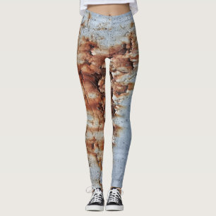 Verftextuur afpellen leggings