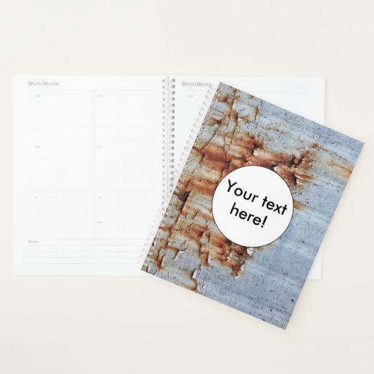 Verftextuur afpellen planner (Display)
