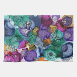 Verfusie keukenhanddoek