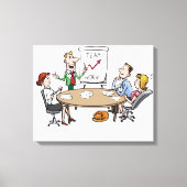 Vergadering Canvas Afdruk (Voorkant)