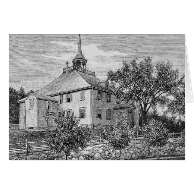 Vergadering in Hingham (Voorkant Horizontaal)
