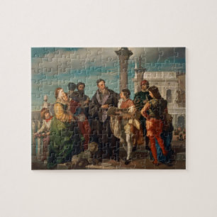 Vergadering Titiaan (1488-1576) en Verones Legpuzzel