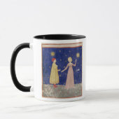 Vergadering van Dante en Beatrice Mok (Links)