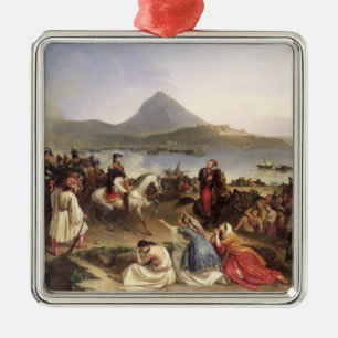 Vergadering van generaal Nicolas Joseph Maison Metalen Ornament