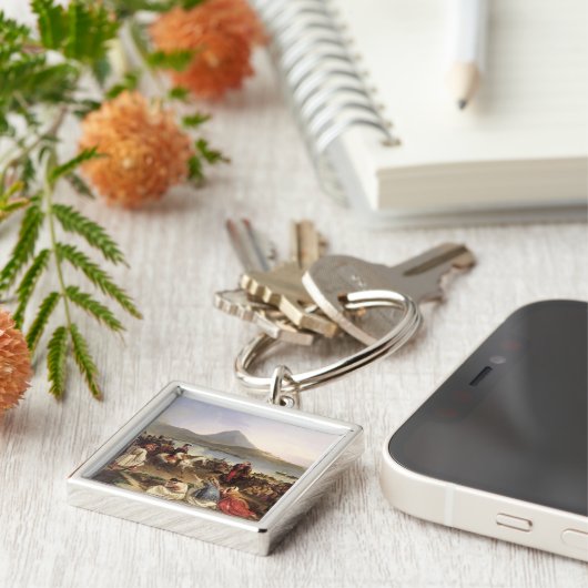 Vergadering van generaal Nicolas Joseph Maison Sleutelhanger (Zijkant)