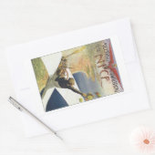 Vergadering van Nice Rechthoekige Sticker (Envelop)