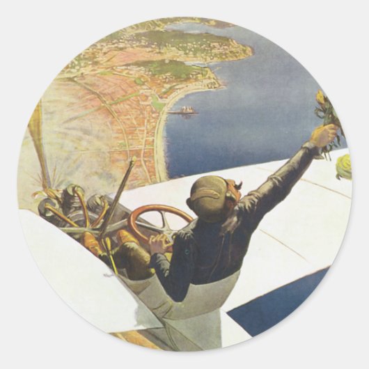 Vergadering van Nice Ronde Sticker (Voorkant)