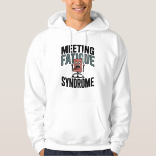 Vergadervermoeidheidssyndroom Bedrijfs Collaps S Hoodie