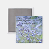 Vergeef anderen aanmoediging Magnet Magneet (Voorkant / Achterkant)