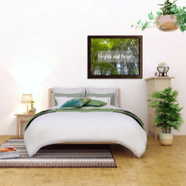 Vergeef en vergeet het Inspirerend poster van het 