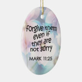 Vergeef hen keramisch ornament (Rechts)