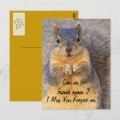 Vergeef me_ briefkaart (Voorkant / Achterkant)