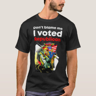 Vergeef me niet dat ik heb gestemd over de republi t-shirt