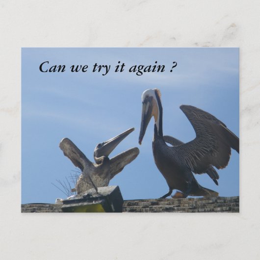 Vergeef me of ga uit met me_ Briefkaart (Voorkant)