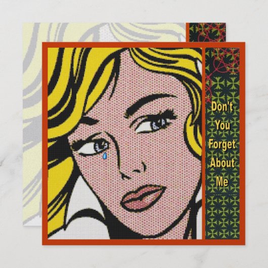 Vergeet 1 uitnodiging niet (Voorkant / Achterkant)