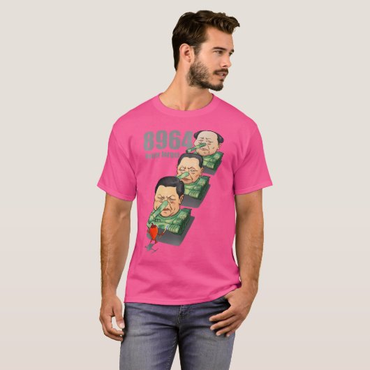 Vergeet 8964 niet t-shirt (Voorkant volledig)