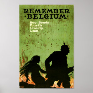Vergeet België niet Poster