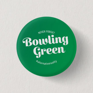 Vergeet Bowling Green nooit Ronde Button 3,2 Cm