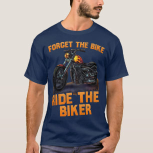 vergeet de fiets op de fiets 507 t-shirt