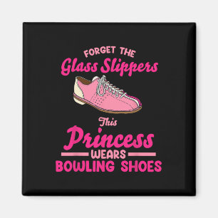 Vergeet de GL slippers deze prinses draagt bowling Magneet