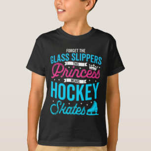 Vergeet de glazen dippers die prinses Hockey S T-shirt
