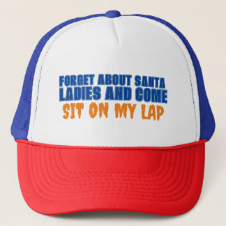 Vergeet de Kerstman Trucker Pet
