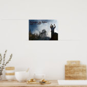 Vergeet de slachtoffers niet poster (Keuken)