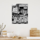 Vergeet de vrouwen nooit poster (Keuken)