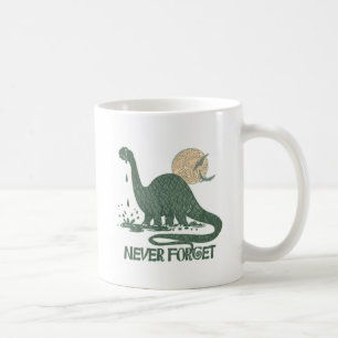 Vergeet Dinosaur-shirten en cadeauideeën nooit Koffiemok