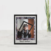 Vergeet een mijl in mijn Wenskaart te lopen. Kaart (Voorkant)