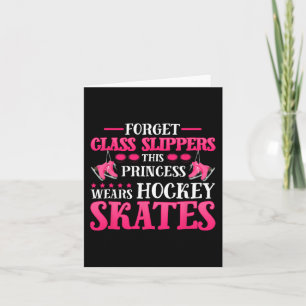 Vergeet Glass Slippers Deze prinses draagt Hockey  Kaart