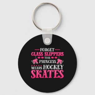 Vergeet Glass Slippers Deze prinses draagt Hockey  Sleutelhanger