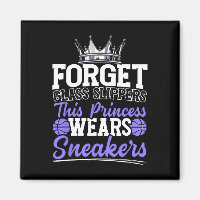 Vergeet Glass Slippers Deze prinses draagt Sneaker