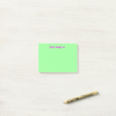 "Vergeet het niet" na het bericht Post-it® Notes (Op bureau)