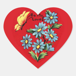 Vergeet-Ik-Niet Valentijn Hart Sticker