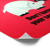 Vergeet je gordel niet! poster (Hoek)