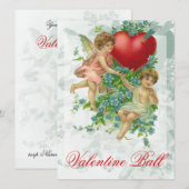 Vergeet me knot Valentijn Kaart (Voorkant / Achterkant)