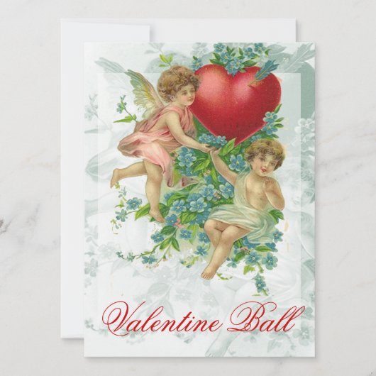 Vergeet me knot Valentijn Kaart (Voorkant)