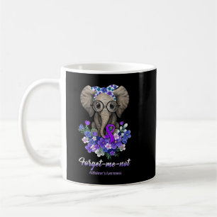 Vergeet me niet Alzheimer's Awareness Elephant Flo Koffiemok