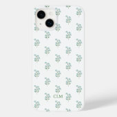 Vergeet me niet bloemig zoete preppy Case-Mate iPhone case (Achterkant)