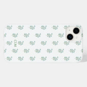 Vergeet me niet bloemig zoete preppy Case-Mate iPhone case (Achterkant (horizontaal))