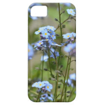 Vergeet me niet Blue Floral Phone Case