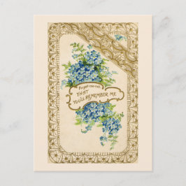  vergeet-me-niet briefkaart