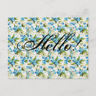 Vergeet-me-niet Briefkaart