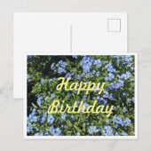 Vergeet-me-niet Briefkaart (Voorkant / Achterkant)