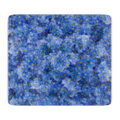 Vergeet me niet dat er geen bloem is snijplank (Voorkant)