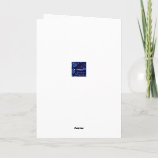 Vergeet me niet dat ik geen Sympathiekaart heb Kaart (Achterkant)