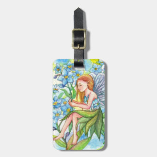 Vergeet-me-niet-feie Bagagelabel