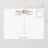  vergeet-me-niet hart briefkaart (Achterkant)