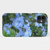 *Vergeet-me-niet* iPhone Case (Achterkant (horizontaal))
